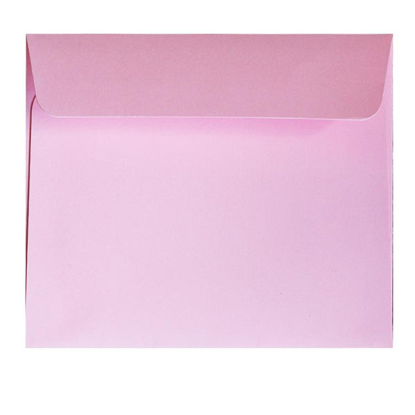 pastel pink envelope